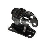 FRONT DOOR HINGE BLACK, LOWER LEFT